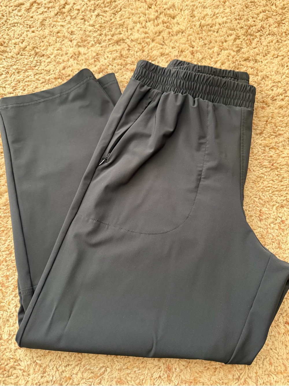 We Wander lightweight woven barely barrel crop pant